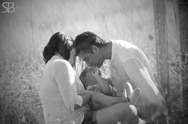 familia b/n