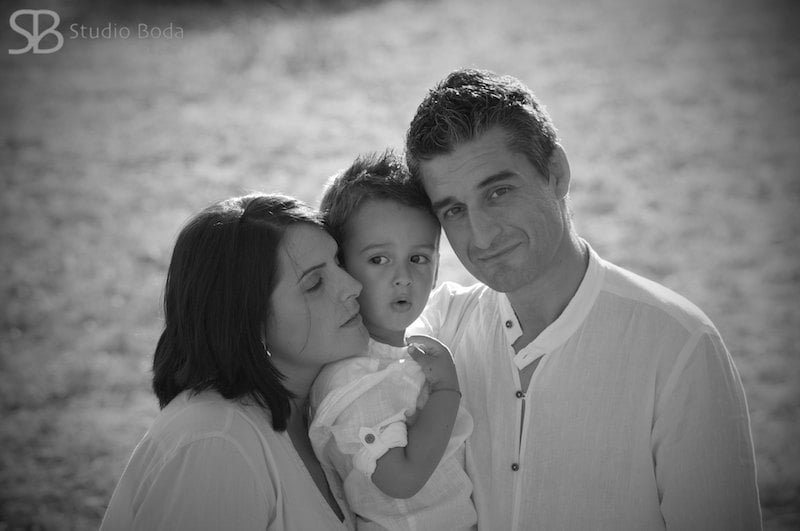 retrato b/n