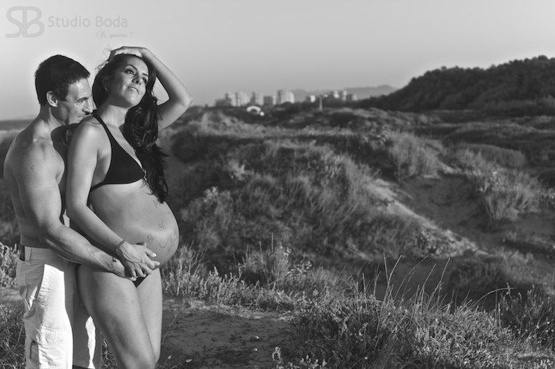 reportaje pareja premama 
