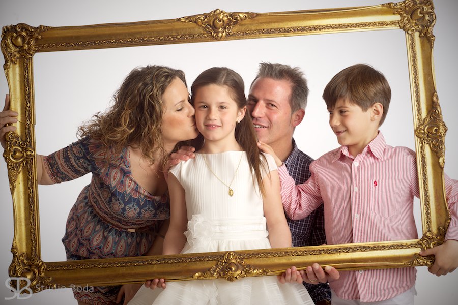 familia primera comunión