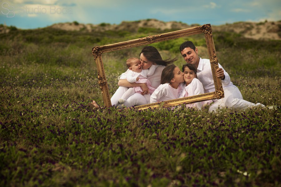 reportaje de familia exteriores