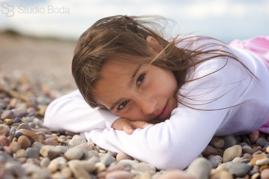 retrato playa comunion